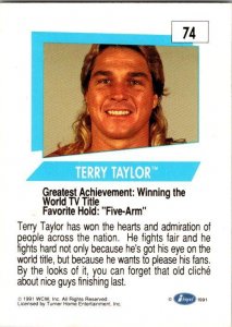 1991 WCW Wrestling Card Terry Taylor sk21131