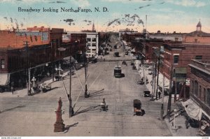 FARGO, North Dakota, 00-10s ; Broadway Looking North