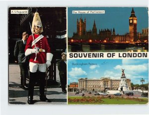 Postcard Souvenir Of London, England