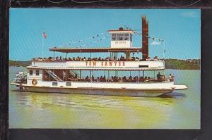 Tom Sawyer,River Boat Postcard 