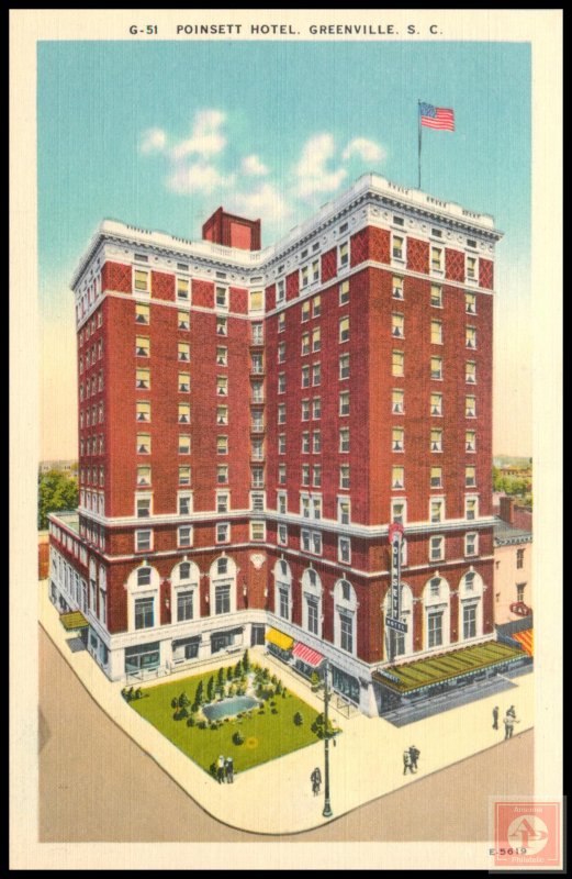 Pointsett Hotel, Greenville, S.C.
