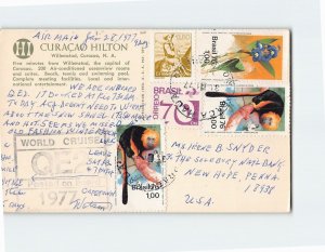 Postcard Curacao Hilton Willemstad Curacao