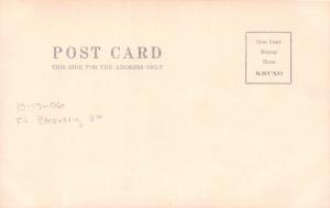 F2/ Ft Fort Recovery Ohio RPPC Postcard 1906 Explosion Disaster Blacksmith 6