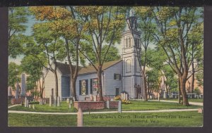 VA Richmond - Old St. John's Church (Broad and Twenty Fifth Streets) LINEN