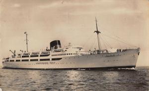 BR102626 m s kronprinsesse ingrid ship bateaux real photo