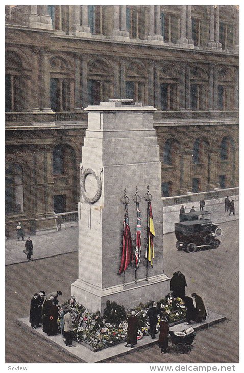 The Cenotaph, Whitehall, London, England, UK, 1900-1910s