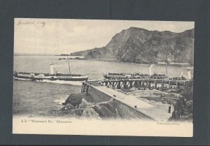 Ca 1917 Post Card S S Westward Ho Steamship Freighter Torpedoed 1918 U S- Europe