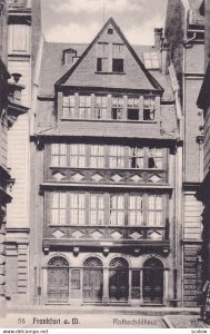 FRANKFURT A. M., Hesse, Germany, 1900-1910s; Rothschildhaus