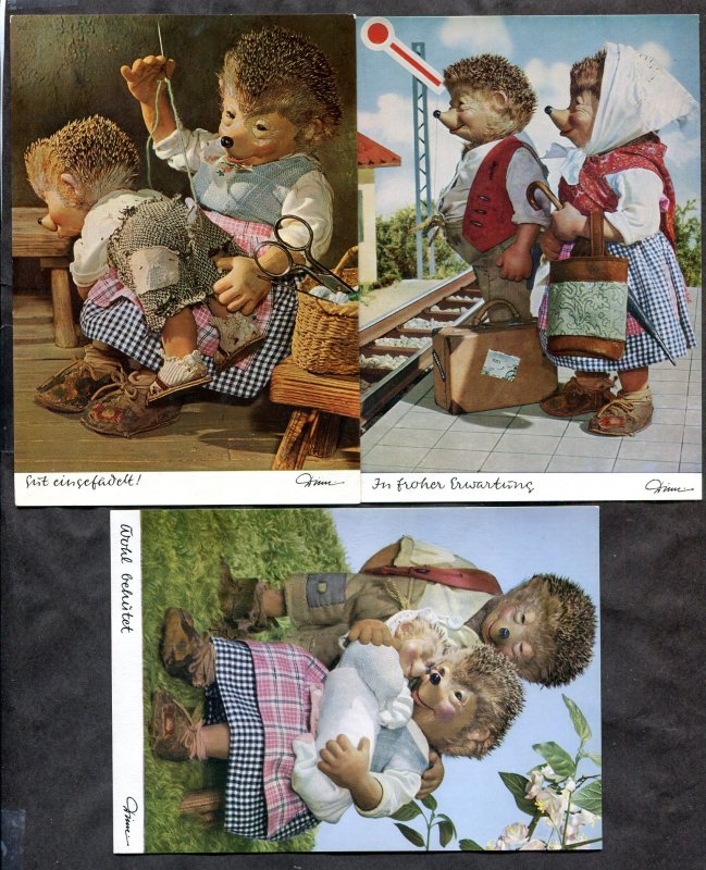 dc2202 - Adventures of MECKI Lot of (12) Different Postcards