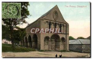 Postcard Old Priory Stamford
