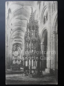 c1904 The Font, Durham Cathedral