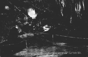 Virginia Caverns Of Luray Approach To Ball Room