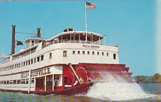 Kentucky Louisville The Belle Of Louisville On The Ohio River