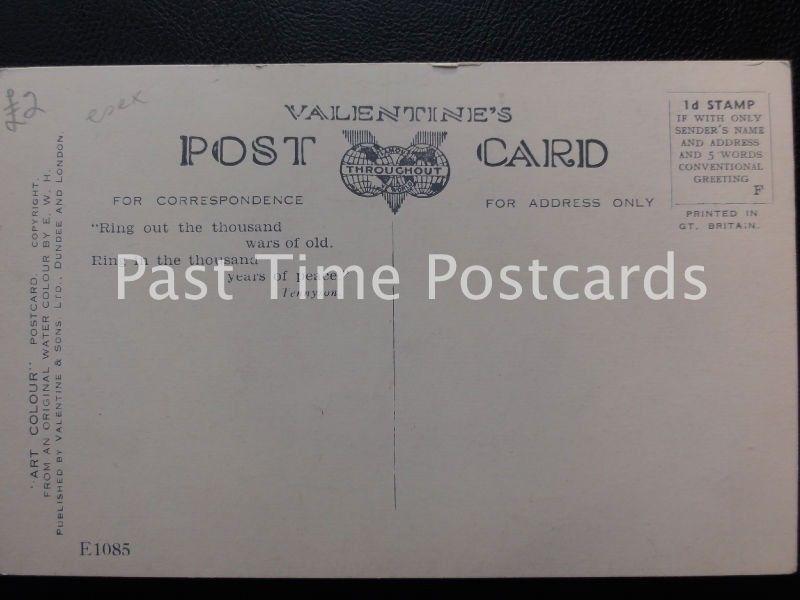 Essex DEDHAM VALE - Old Postcard Art by E.W.H. Pub by Valentines E1085