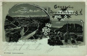 PC CPA LUXEMBOURG, SIECHENHOF-PFAFFENTHAL, Vintage Litho Postcard (B3723)