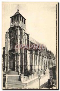 Old Postcard Lisieux L & # 39Eglise St. Jacques