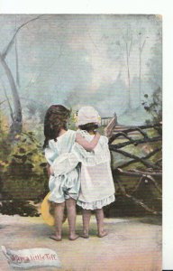 Children Postcard - After A Little Tiff - Ref 15368A