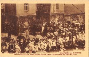 BF10487 hospices de beaune procession de la fete dieu d france        France
