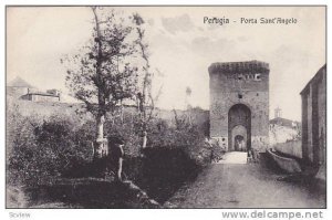 Porta Sant'Angelo, Perugia (Umbria), Italy, 1900-1910s