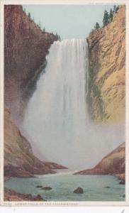 Lower Falls Yellowstone National Park Detroit Publishing