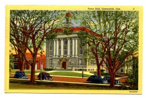 CT - Greenwich. Town Hall