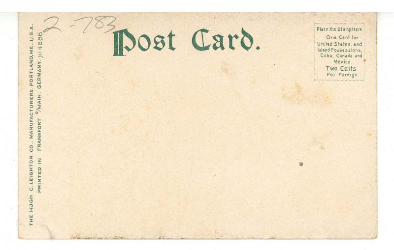 VT - Derby Line. Boundary Between Canada & Vermont