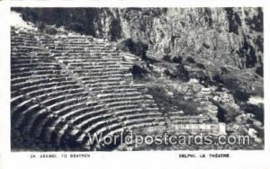 Le Theatre Delphi Greece Unused 