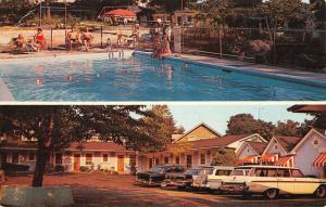 Highland Falls New York West Point Motel Multiview Vintage Postcard K94625