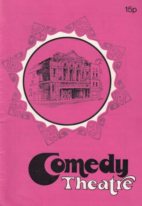 Adam Faith in City Sugar Live at Comedy Theatre London Programme