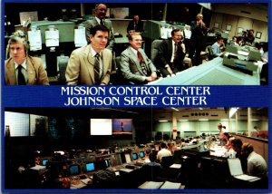 Mission Control Johnson Space Center NASA Houston Texas Postcard