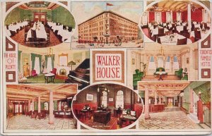 Walker House Hotel Toronto Ontario House of Plenty Multiview 1913 Postcard H62