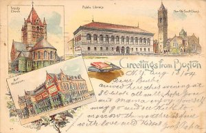 Greetings from Boston Pioneer PU 1904 