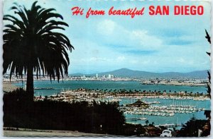 Postcard - Hi from beautiful San Diego, California