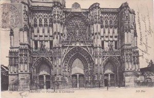 France Troyes Portail de la Cathedrale 1905