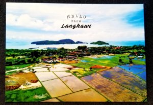 [AG] P210 Malaysia Kedah Langkawi View Tourism Scenery Island (postcard) *New
