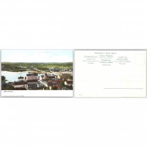 Postcard Härnösand Sweden Axel Eliassons Konstförlag Architecture