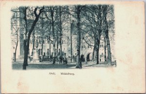 Netherlands Abdij Middelburg Vintage Postcard C090