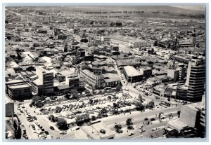 Bogota Colombia Postcard Panoramic Of The City Center c1940's RPPC Photo