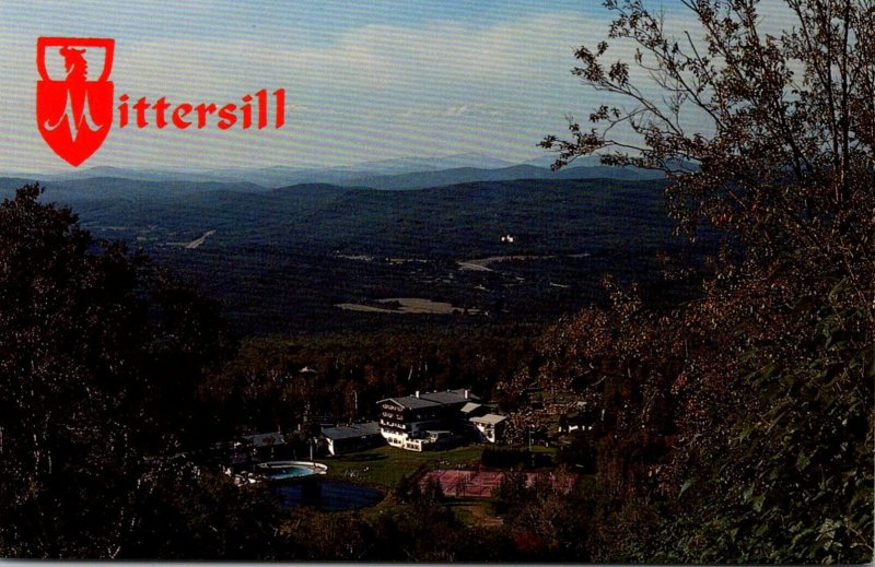 New Hampshire White Mountains Franconia Aerial View Mittersill