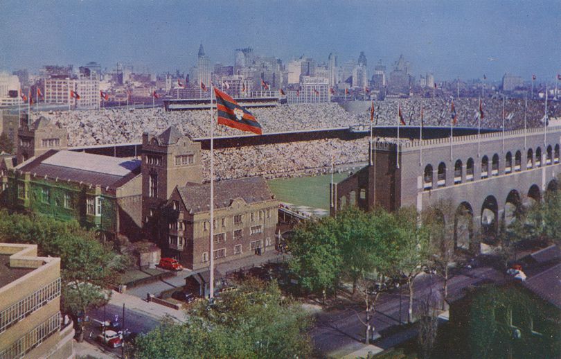 Old Images of Philadelphia - Frankford Yellow Jacket Stadium in the late  1920s. The 50 yard line was in the general area of Charles St. and Harbison  Ave. The Yellow Jackets played