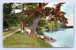 Mille Lac Lake Lake Brainerd Minnesota MN 1908 DB Postcard E15