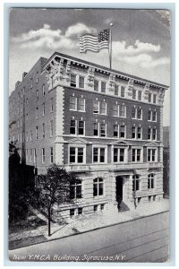 1910 New Y.M.C.A Building Syracuse New York NY Antique Posted Postcard