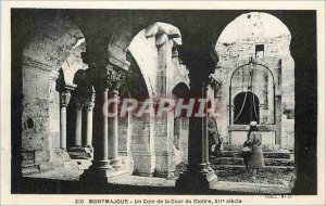 Old Postcard Montmajour A Corner of the Court of the twelfth century Cloitre