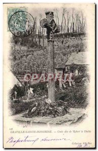 Postcard Old Graville Sainte Honorine Cross Dite from Robert le Diable