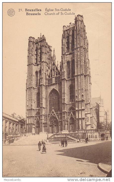 Church Of St-Gudule, Brussels, Belgium, PU-1926