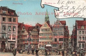 Germany, Hamburg, Messberg, Business Section, 1900 PM