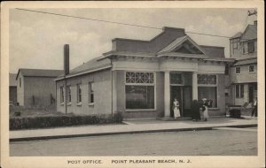 Point Pleasant New Jersey NJ Post Office c1915 Postcard