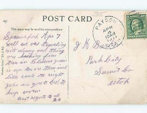 Pre-Linen comic WILD HORSE IS DIFFICULT TO CONTROL HL2298