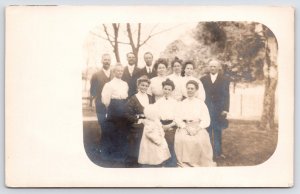 RPPC  Todder Disrupts Sunday School? Photo Shoot~Looks For Mother (In Back Row)
