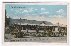 Country Club Douglas Arizona 1930 postcard
